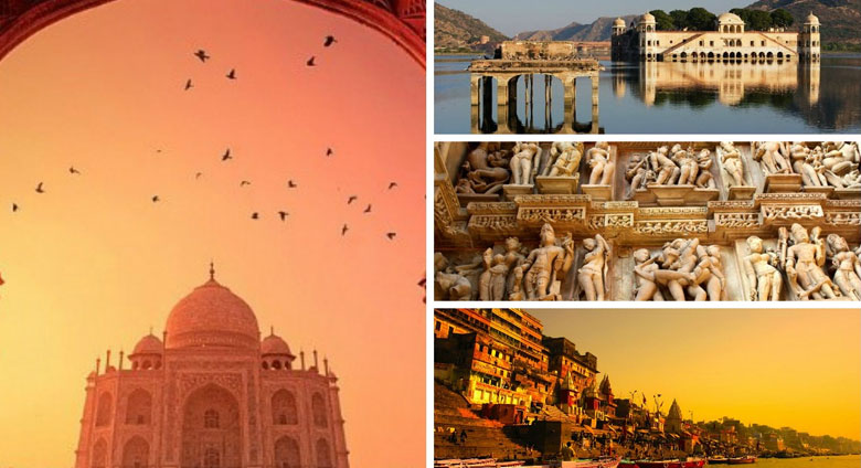 Golden Triangle with Khajuraho